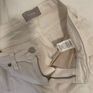 Everlane Women's High Rise soft cotton summer jeans